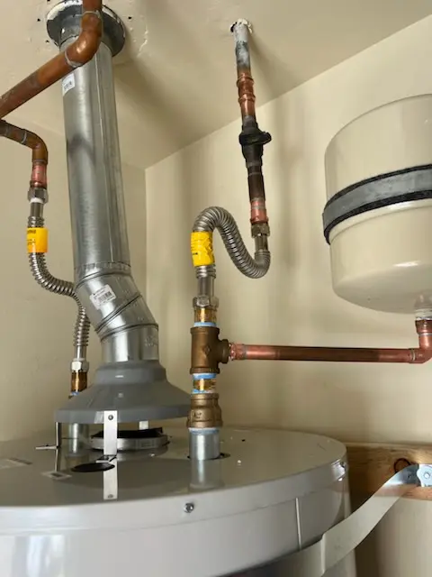 Water heater installation and plumbing repair in Neese
